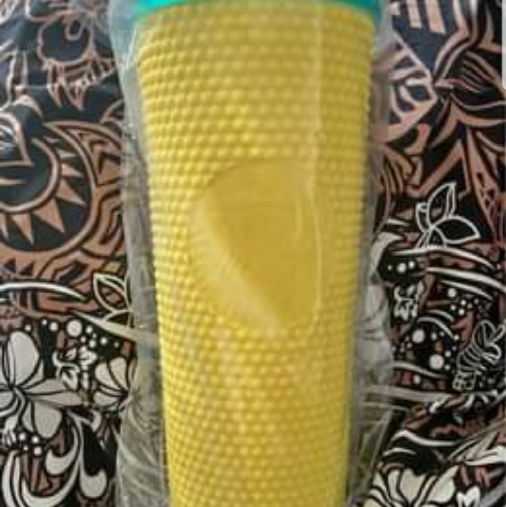 Starbucks pineapple studded tumbler